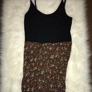 Black / Floral GAP Dress